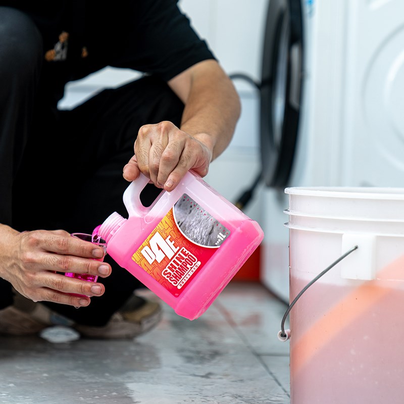 D4E小宝贝镀膜洗车液镀晶清洗剂强力去污上光洗护水蜡镀膜二合一