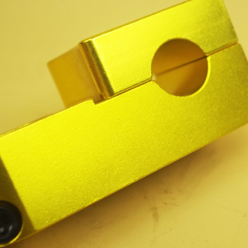 品牌BMX表演车小轮车上盖把立6061铝合金复古金色特技动作街车