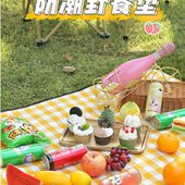 欣达户外露营野餐垫防潮垫加厚沙滩防水地垫春游郊游便携垫子布垫