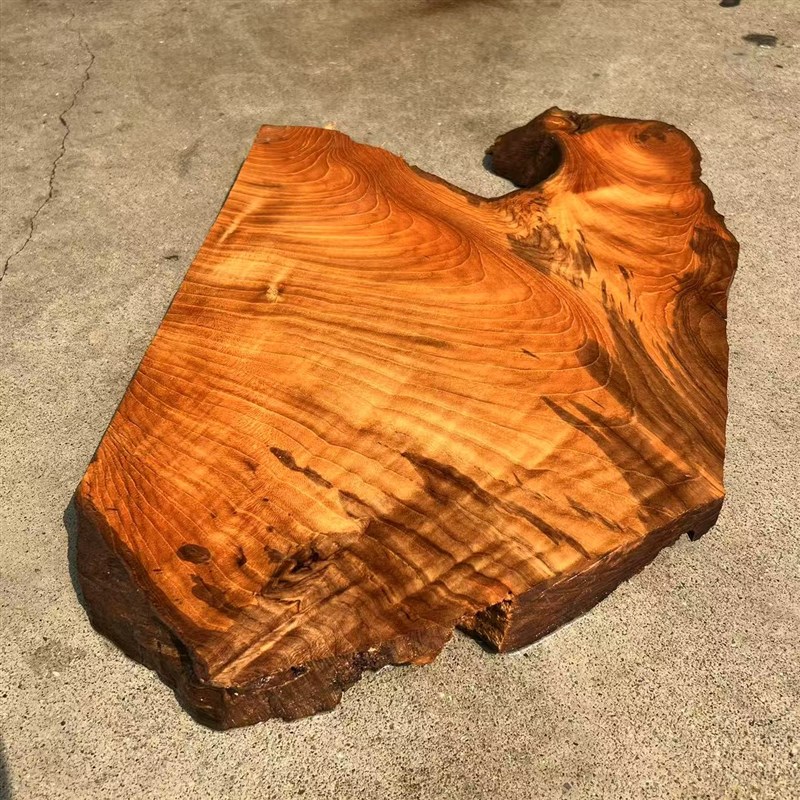 柚木实木板木片原木料毛胚料边角料缅甸柚木凳子面板木料实木小料