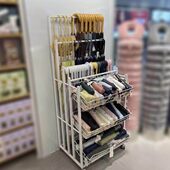 学校教室用大容量铁艺雨伞架学生雨伞展示架短长伞放置展示收纳架