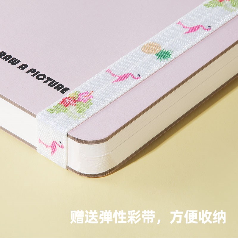 旅行水彩本子小方本细纹丙烯马克笔水彩水粉速写摸鱼手账绘画