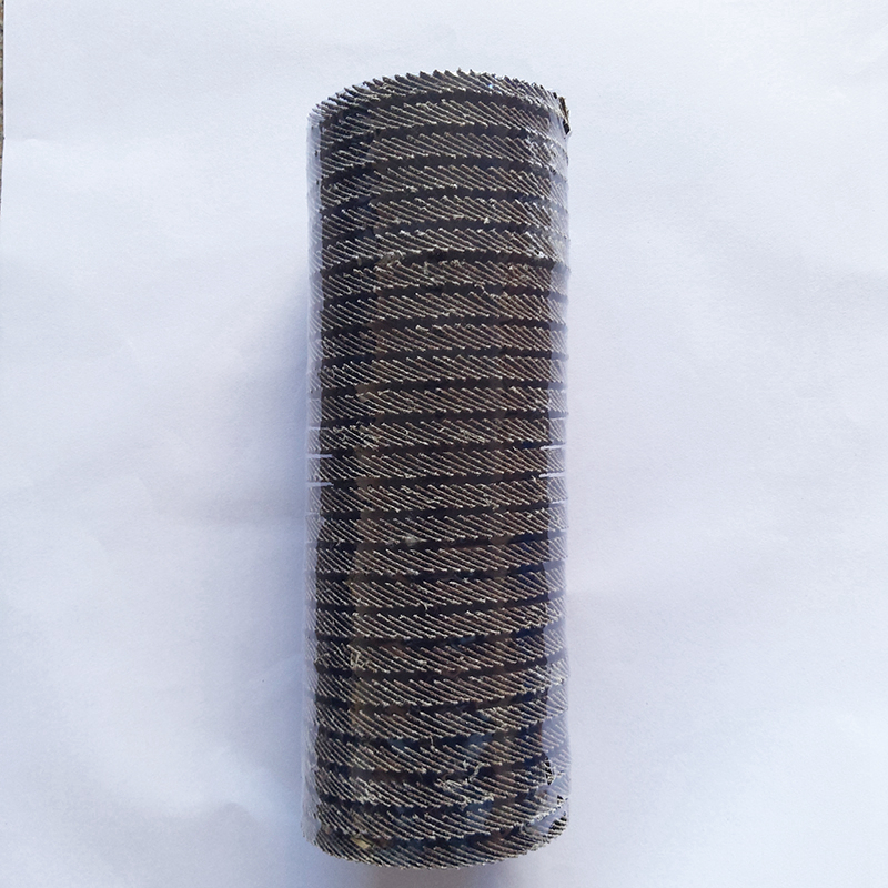 百叶片320目百叶轮打磨片抛光削铁王抛光片125角磨机不锈钢磨光片