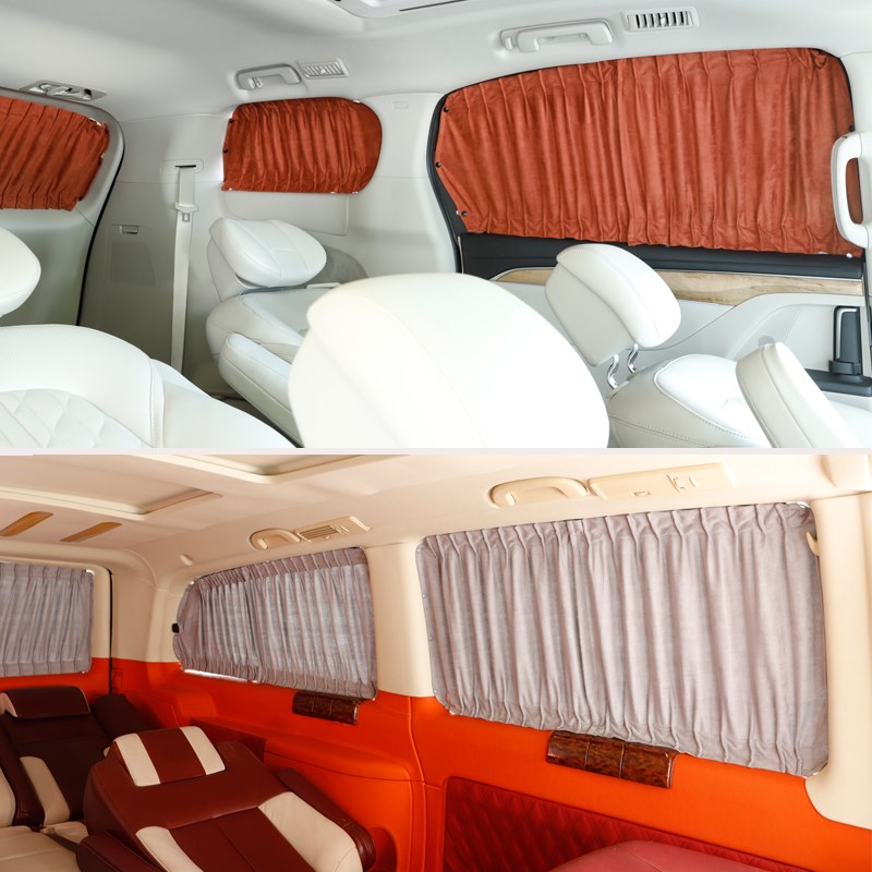 东风风行CM7改装商务车高端绒车内遮阳帘防晒窗汽车窗帘