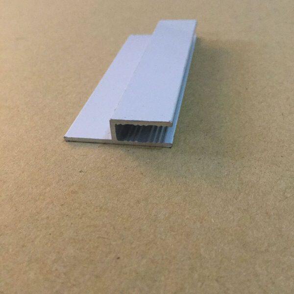 铝合金h码F码UV 软膜天花吊顶龙骨卡槽无框卡布内嵌入橱窗灯箱