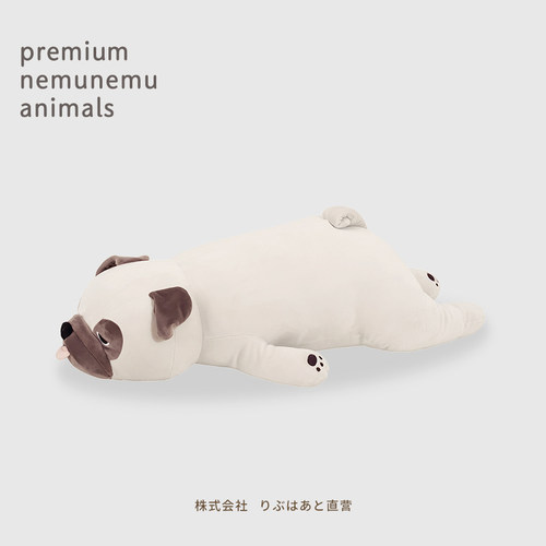 巴哥犬狗狗玩偶安抚睡觉抱枕