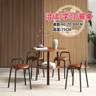 适用茶几客厅家用小户型现代简约轻奢高级感茶几桌正方形餐桌泡茶