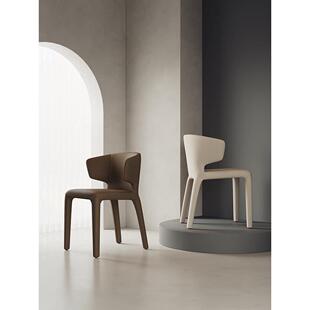 适用Simman -简约现代高端餐椅意大利Normcore设计师客厅餐桌椅