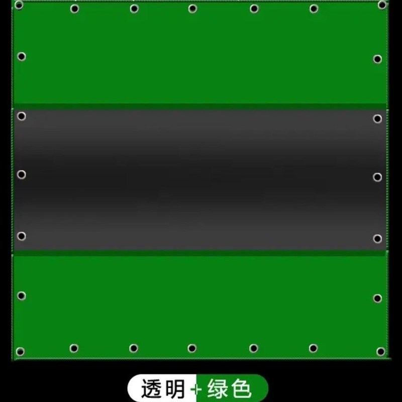挡雨帘帐篷篷布透明防雨布防水布防Q尘挡风户外棚围布