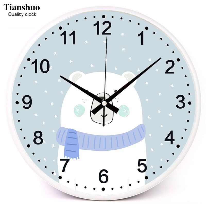 挂钟客厅钟表简约时尚免打孔卧室静音轻奢M创意石英表家用时钟挂