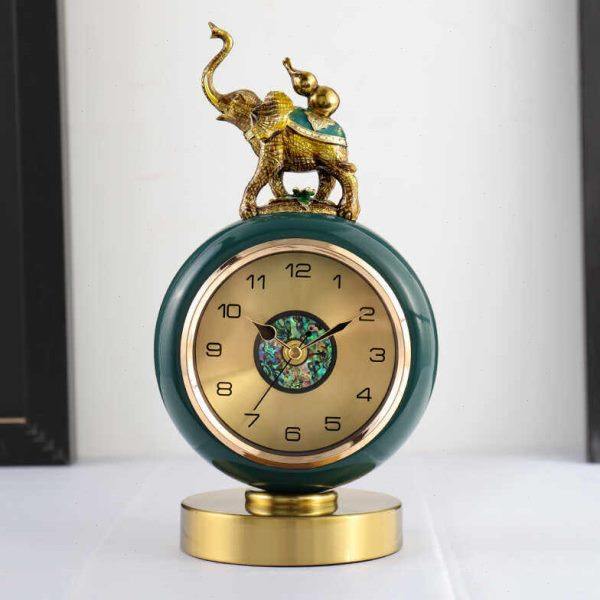 家用客厅轻奢高档台式摆钟桌面摆件静音装饰座钟高端大气艺术时钟,家居饰品,座钟,淘宝优惠券,粉丝福利购,淘宝优惠卷