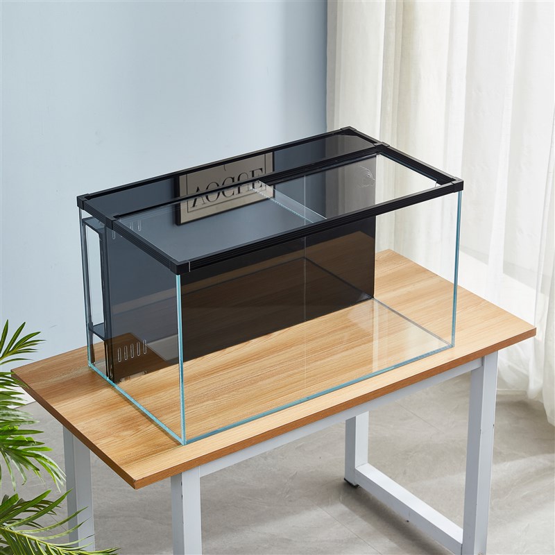 背滤侧滤鱼缸小型中型o家用过滤缸自动收集鱼便增氧过滤缸背滤鱼