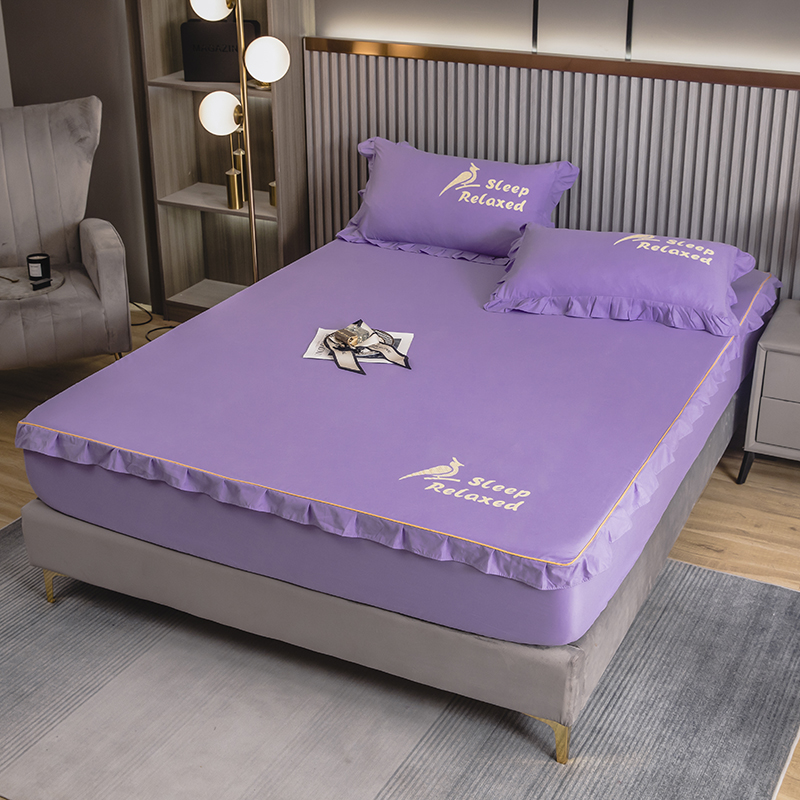 2023年新款床笠单件防t滑固定床套罩席梦思床垫防尘保护套床单全