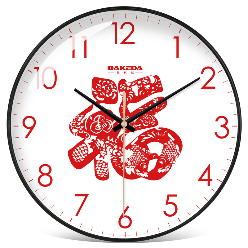 巴科达挂钟客厅钟表简约北欧时尚家用G时钟挂表现代创意个性石英