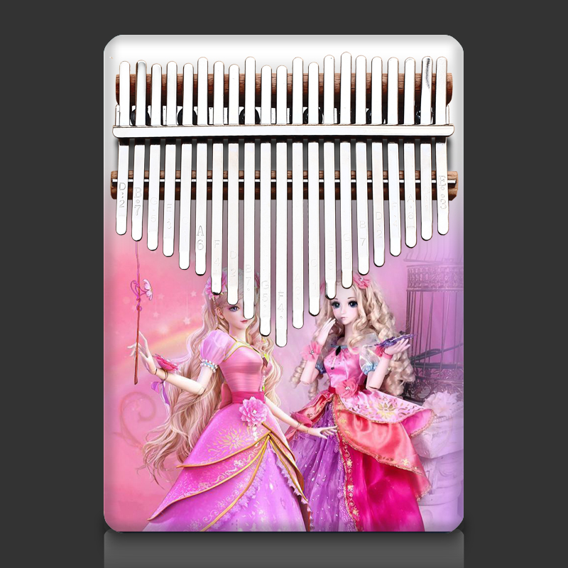 21音拇指琴khalimba卡林巴彩色私人订制礼物手指钢琴网红乐器