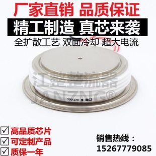 KK2500A 可控硅 25快速晶闸管凸型Y76KKG 2500V平板式 江整KK2500A