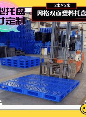 广东塑料栈板大型川字托盘定制12101812大型异形加长塑料卡板