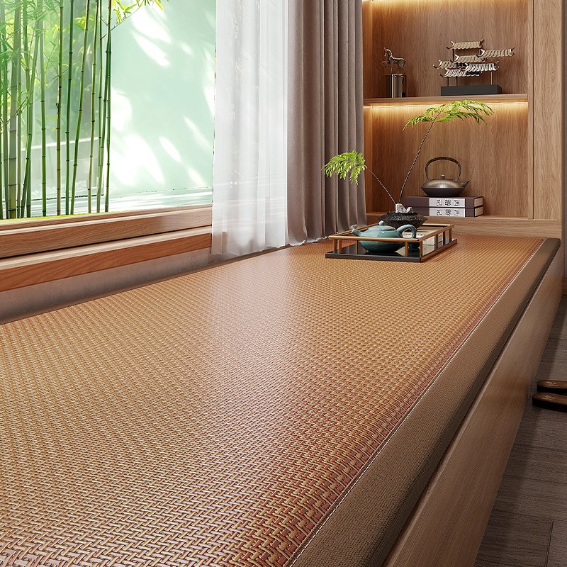 夏季凉感飘窗垫2025新款窗台垫子高级防滑定O制卧室阳台坐垫榻榻