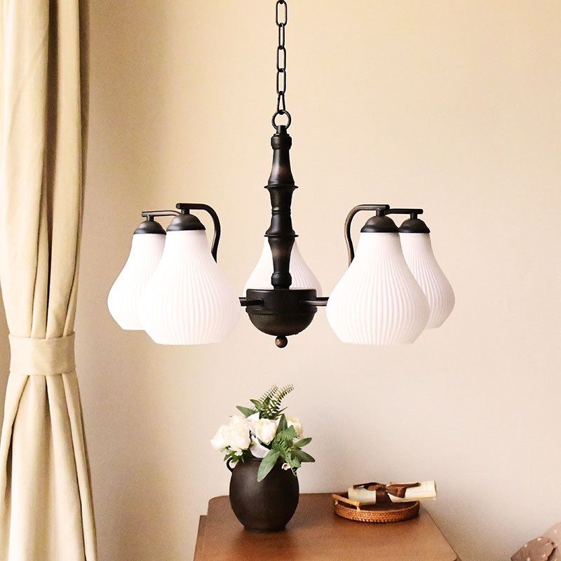2024年新款法式奶油风客厅x吊灯中古风茶室餐厅复古八头吊灯全光,家装灯饰光源,客厅吊灯,淘宝优惠券,粉丝福利购,淘宝优惠卷
