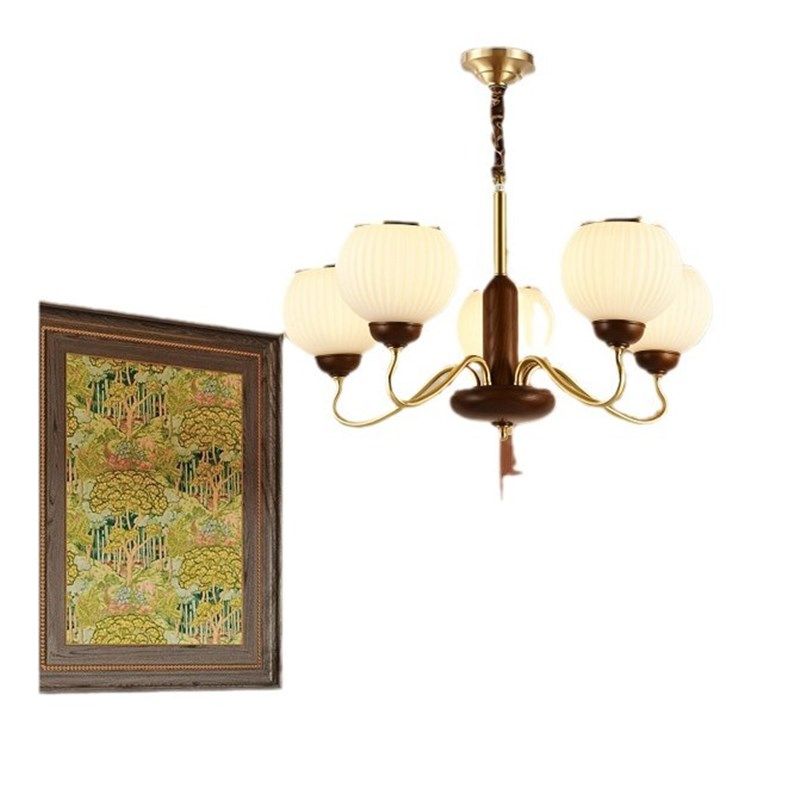 全铜法式复古客厅吊灯中古南洋风餐厅2G024年新款主卧室大气灯具,家装灯饰光源,客厅吊灯,淘宝优惠券,粉丝福利购,淘宝优惠卷