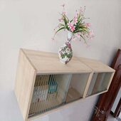 实木浴室吊柜客厅书柜墙壁柜阳台餐厅挂柜厨房卫生间储物碗柜酒柜