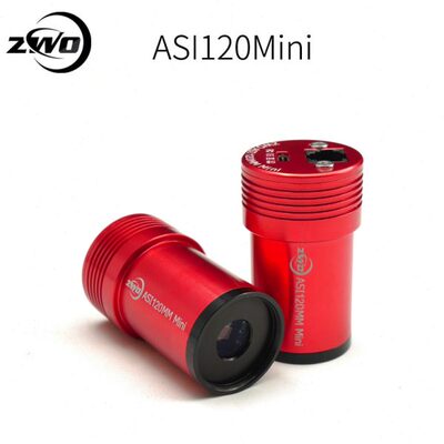 ZWO ASI120MM Mini导星天文相机1/3英寸 USB2.0 TypeC口 ST4导星