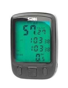 Sunding 顺东码表 24功能大屏幕 SD-563A码表 单车码表+夜光