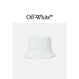 WHITE ABLOH™男款 VIRGIL 平顶渔夫帽潮酷有型水桶帽 OFF