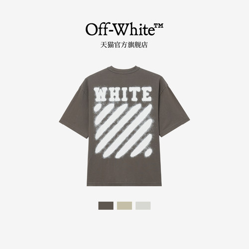 OFF-WHITE™圆领短袖T恤
