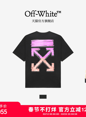 OFF-WHITE™ 情侣装新款中长款短袖T恤半袖