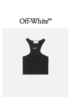 OFF-WHITE c/o VIRGIL ABLOH™女装修身短款工字背心860001XM