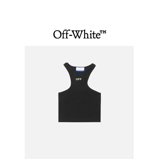 VIRGIL ABLOH™女装 OFF 短款 修身 工字背心860001XM WHITE