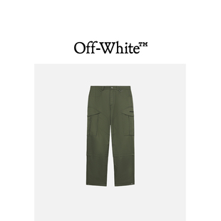VIRGIL 长裤 WHITE F24M93MN 裤 宽松工装 OFF ABLOH™男装