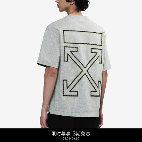 OFF-WHITE™ 情侣装新款宽松短袖T恤休闲半袖