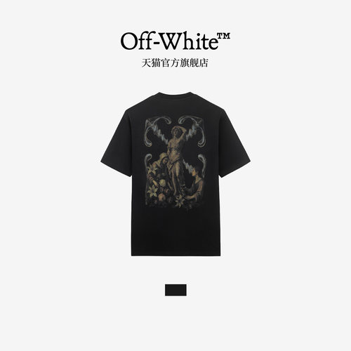 OFF-WHITE™高街情侣人像T恤