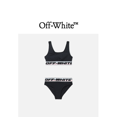 OFF-WHITE c/o VIRGIL ABLOH™童装分体吊带泳衣泳装FAF101XI