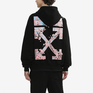 新款 情侣装 连帽拉链卫衣休闲外搭 WHITE™ OFF