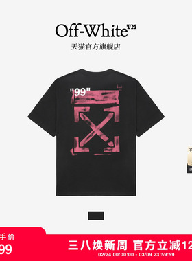 OFF-WHITE™ 情侣装新款宽松短袖T恤圆领半袖