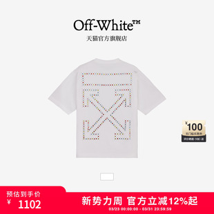 WHITE™ 饰短袖 情侣装 双箭头装 T恤 新款 OFF