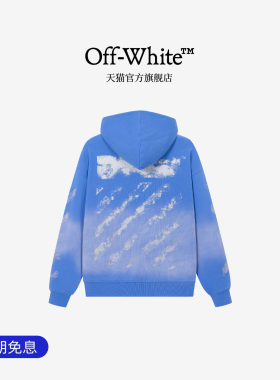OFF-WHITE™情侣斜纹圆领卫衣