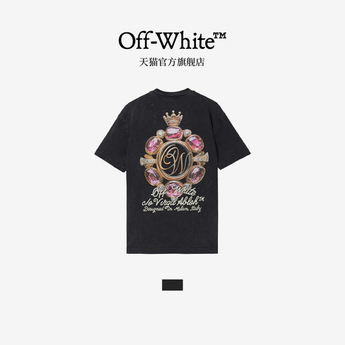 OFF-WHITE™圆领短袖T恤