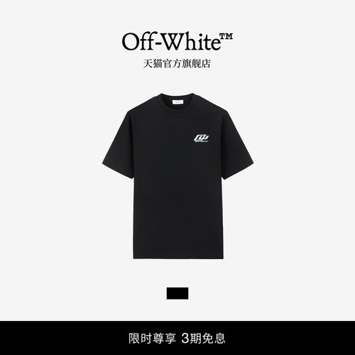OFF-WHITE™情侣款个性街潮字母短袖T恤男女同款宽松印花休闲上衣