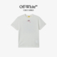 OFF T恤 泼墨印花圆领短袖 WHITE™童装 新款