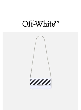 OFF-WHITE c/o VIRGIL ABLOH™女款翻盖单肩包链条包007101XH