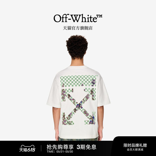 OFF-WHITE™圆领短袖T恤