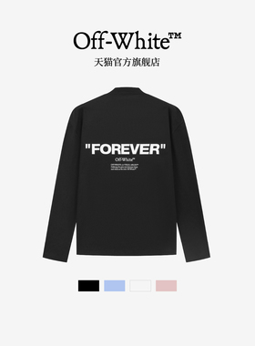 OFF-WHITE™ 情侣装新款宽松圆领卫衣长袖T恤