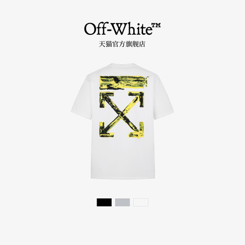 OFF-WHITE™ 情侣装新款中长款短袖T恤半袖