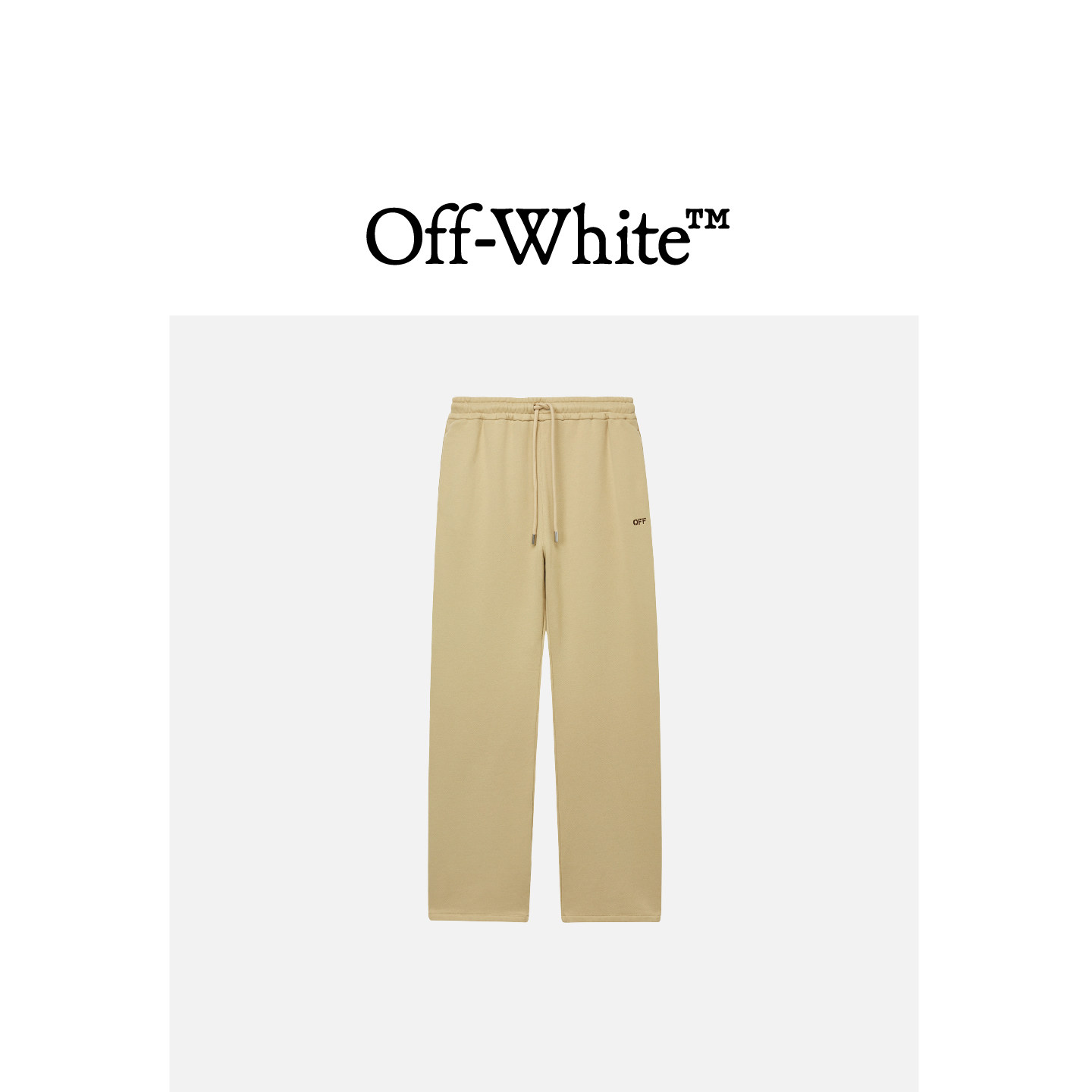 OFF-WHITE c/o VIRGIL ABLOH&trade;男装运动裤长裤卫裤06616GMO
