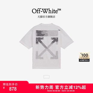 WHITE™ T恤圆领半袖 情侣装 宽松短袖 新款 OFF