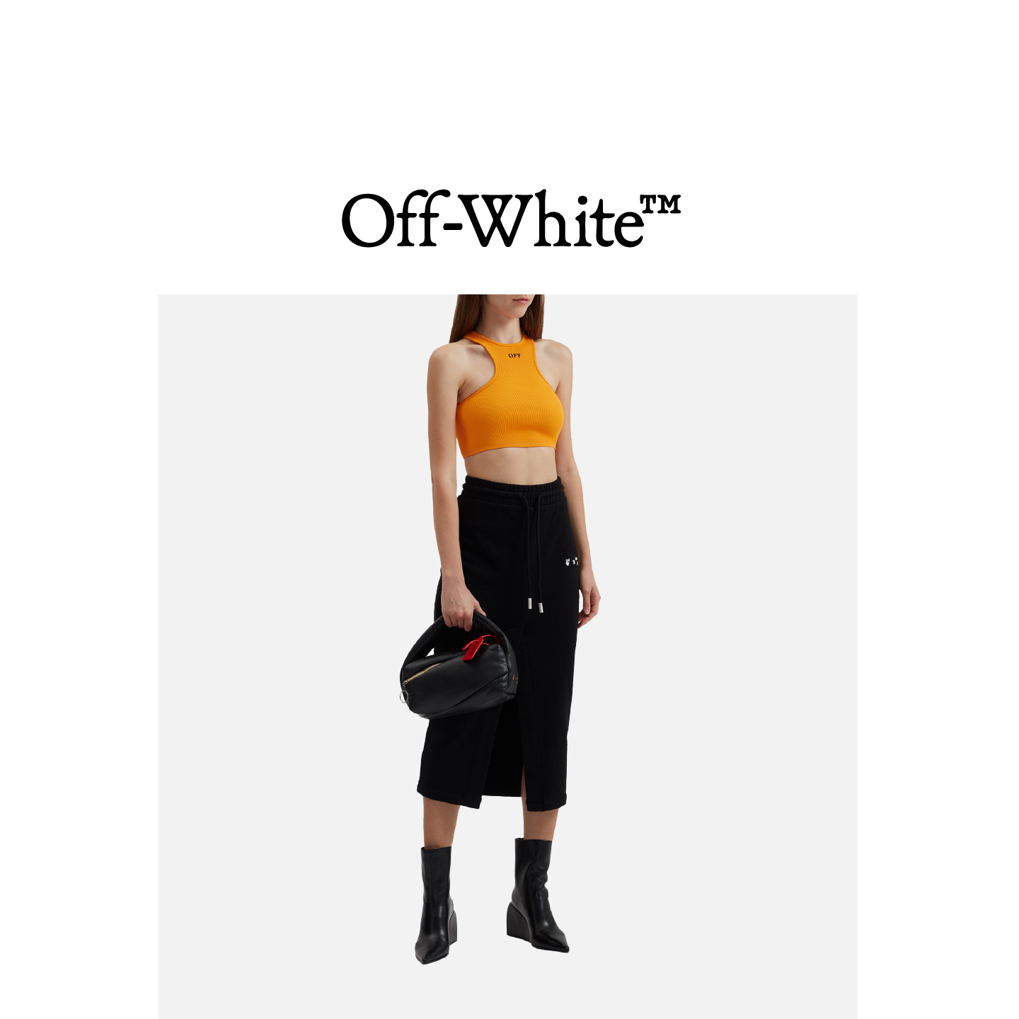 OFF-WHITE c/o VIRGIL ABLOH™女装新品罗纹背心短款工字背心